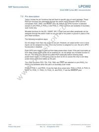 LPC802M001JHI33E Datasheet Page 9