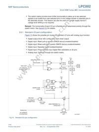 LPC802M001JHI33E Datasheet Page 17