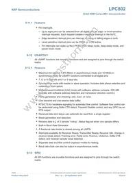 LPC802M001JHI33E Datasheet Page 19