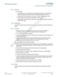 LPC804M101JHI33Y Datasheet Page 21