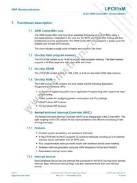 LPC812M101FDH20FP Datasheet Page 11