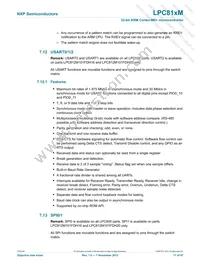 LPC812M101FDH20FP Datasheet Page 17