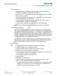 LPC812M101FDH20FP Datasheet Page 18