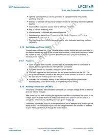 LPC812M101JD20J Datasheet Page 22