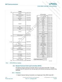 LPC822M101JHI33E Datasheet Page 13