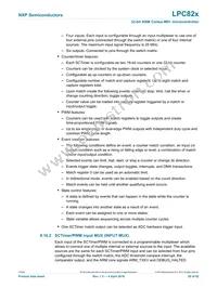 LPC824M201JHI33Y Datasheet Page 20