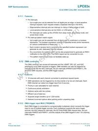 LPC834M101FHI33Y Datasheet Page 17