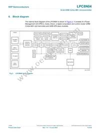 LPC8N04FHI24E Datasheet Page 4