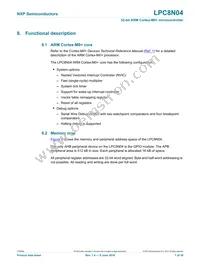 LPC8N04FHI24E Datasheet Page 7