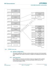 LPC8N04FHI24E Datasheet Page 8