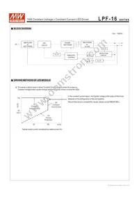 LPF-16-30 Datasheet Page 3