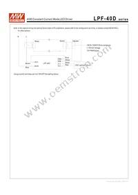 LPF-40D-15 Datasheet Page 5