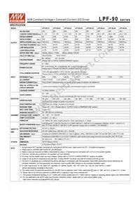 LPF-90-20 Datasheet Page 2