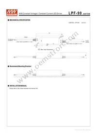 LPF-90-20 Datasheet Page 6
