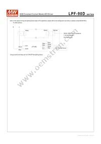 LPF-90D-54 Datasheet Page 5