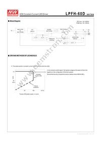 LPFH-60D-12 Datasheet Page 3