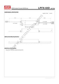 LPFH-60D-12 Datasheet Page 8