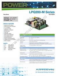 LPQ201-M Datasheet Cover