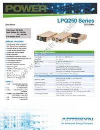LPQ253-C Datasheet Cover