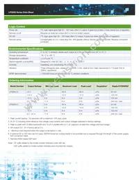 LPQ353-CF Datasheet Page 2