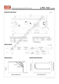 LPS-100-48 Datasheet Page 2