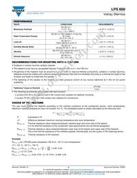 LPS0600H4700JB Datasheet Page 2