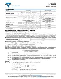 LPS1100H10R0JB Datasheet Page 2