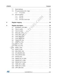 LPS22HDTR Datasheet Page 3