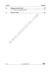 LPS22HDTR Datasheet Page 4