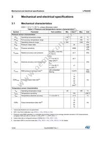 LPS22HDTR Datasheet Page 10