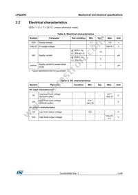 LPS22HDTR Datasheet Page 11