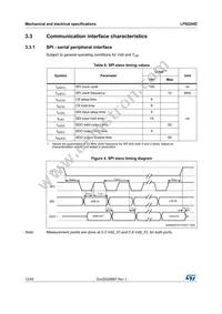 LPS22HDTR Datasheet Page 12