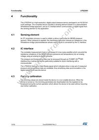 LPS22HHTR Datasheet Page 14