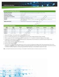 LPS252-CEF Datasheet Page 2