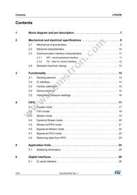 LPS33WTR Datasheet Page 2