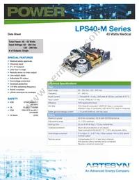 LPS42-M Datasheet Cover