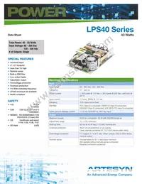 LPS44 Datasheet Cover