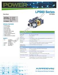 LPS61 Datasheet Cover