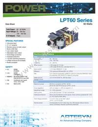 LPT61 Datasheet Cover