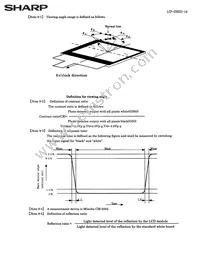 LQ030B7DD01 Datasheet Page 17