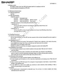 LQ030B7DD01 Datasheet Page 18