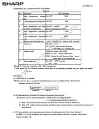 LQ030B7DD01 Datasheet Page 20