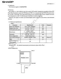 LQ038Q7DB03 Datasheet Page 5