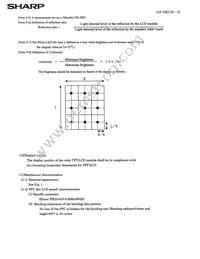 LQ038Q7DB03 Datasheet Page 19