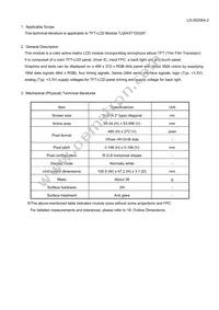 LQ043T1DG29 Datasheet Page 4