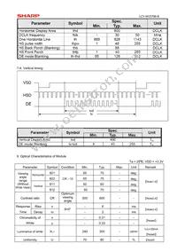 LQ050Y3DC02 Datasheet Page 10