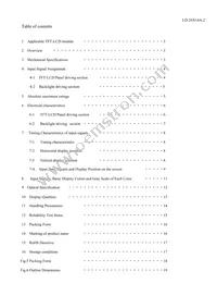 LQ057Q3DC03A Datasheet Page 4