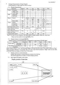 LQ064V3DG01 Datasheet Page 10