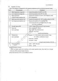 LQ064V3DG01 Datasheet Page 18