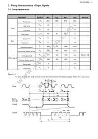 LQ070Y3DG05 Datasheet Page 13